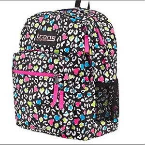 Jansport Trans 17” Backpack- Animal print